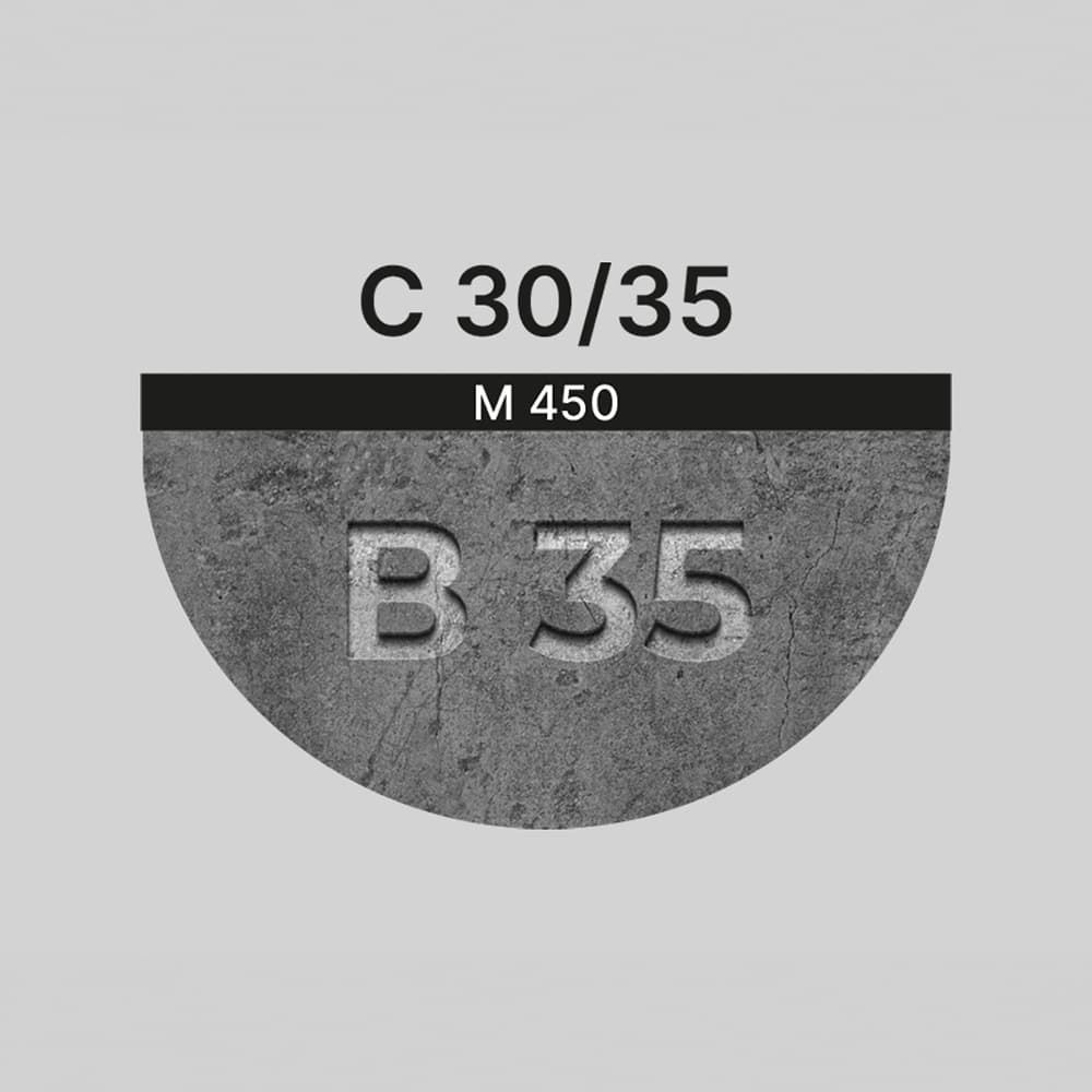 Бетон B35