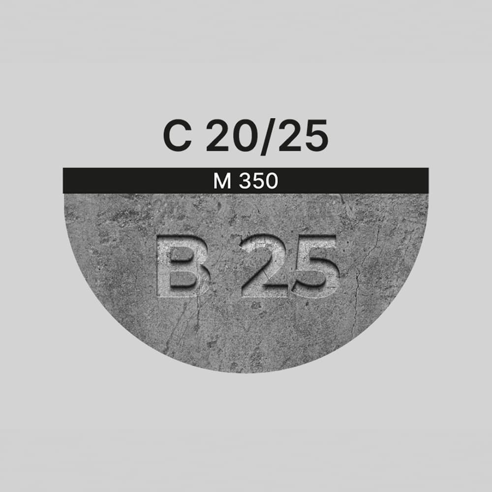 Бетон В25 