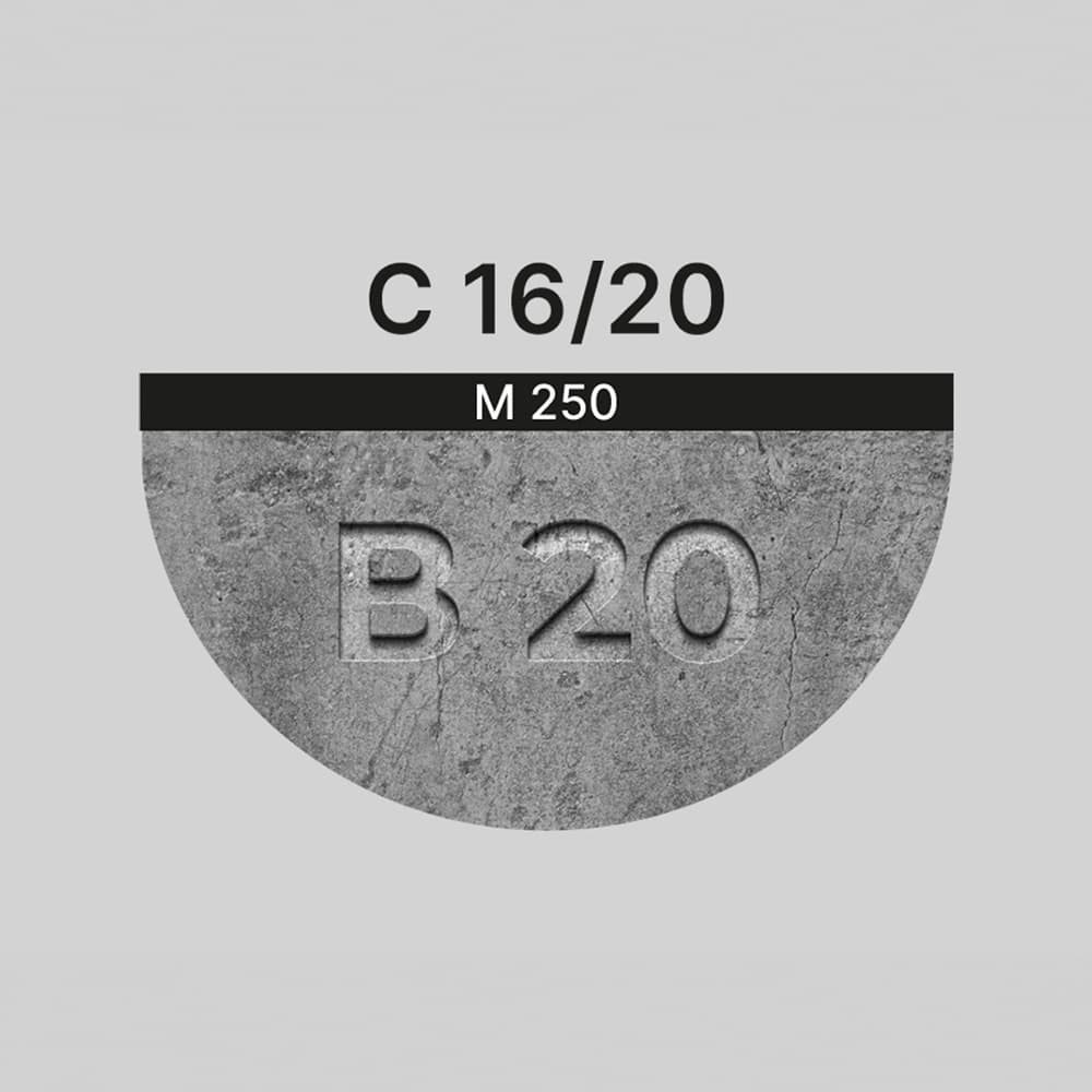 Бетон В20 
