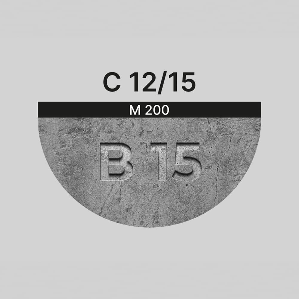 Бетон В15 
